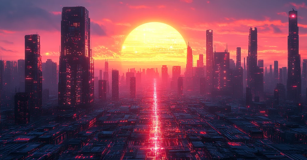 未来城市电路图