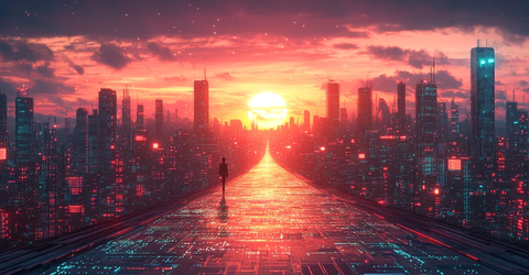 未来城市电路图