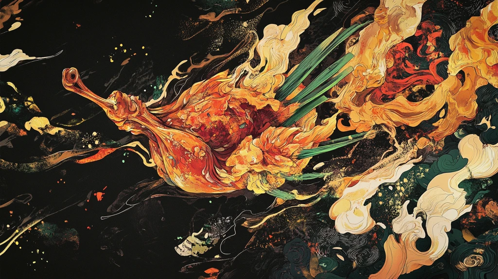 不知火包装插画