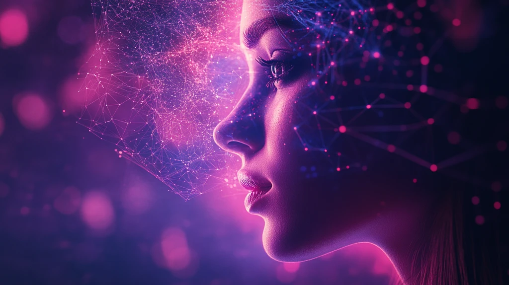 紫色暗灰渐变科技封面