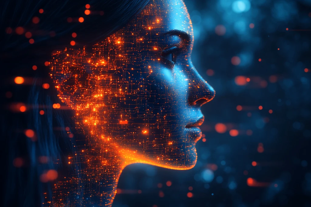 数字人像与电路