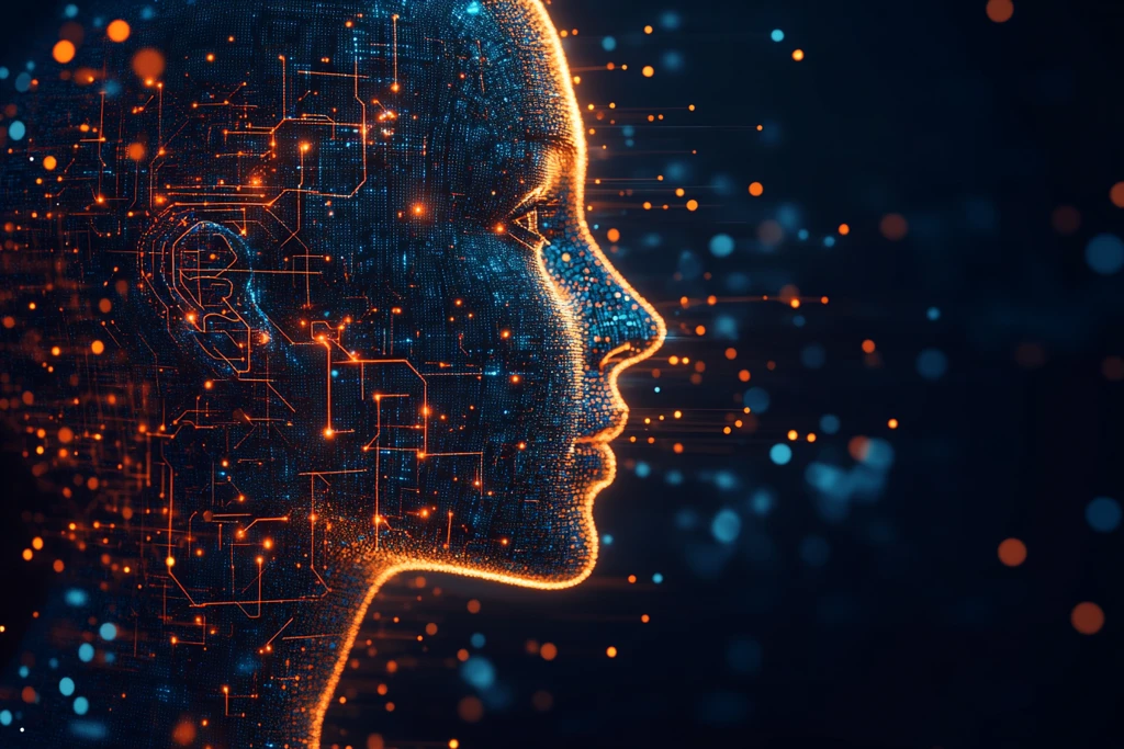 数字人像与电路