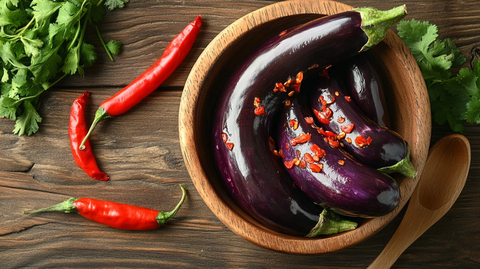 香辣紫茄