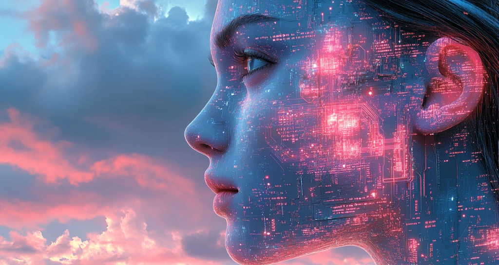 人形头部像素画