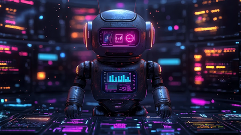 机器人信息图表