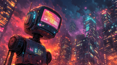 机器人信息图表