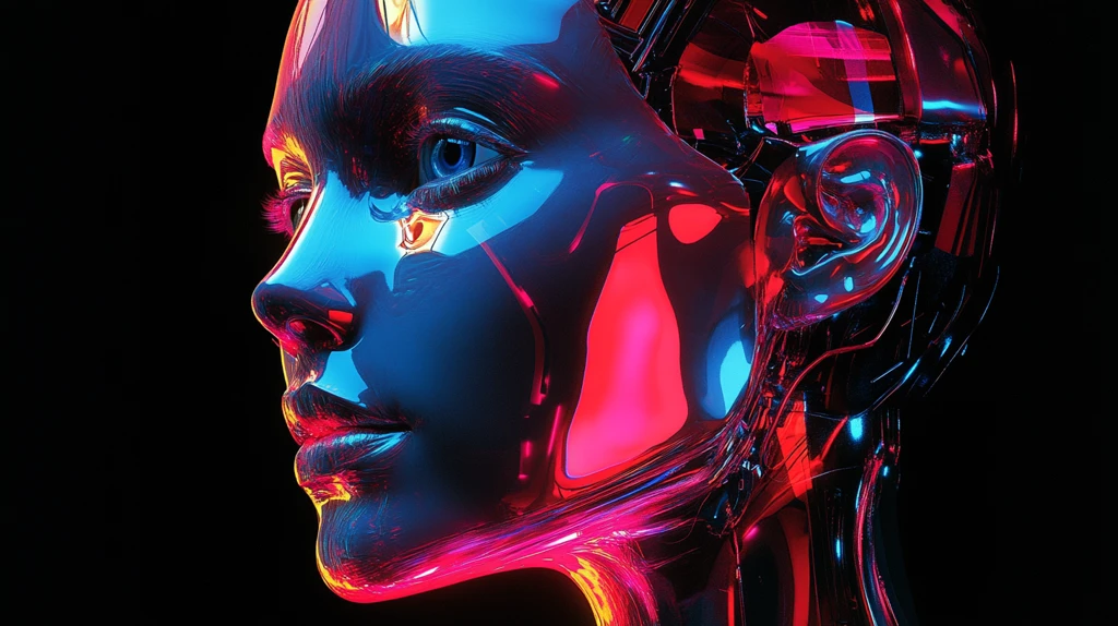 人形机器人线条