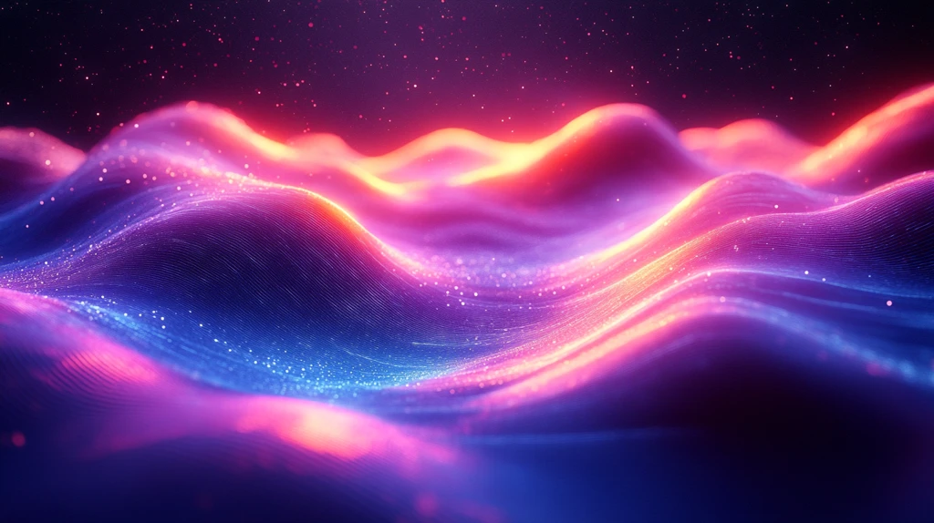 紫色蓝色未来线条