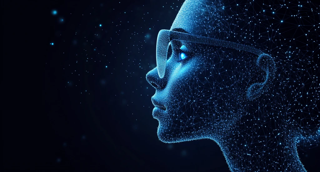 虚拟现实低多边形头像