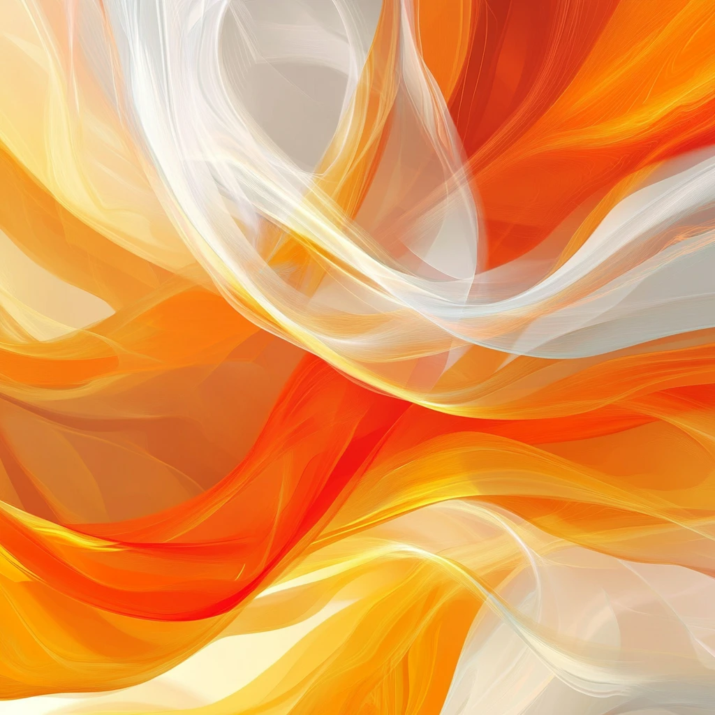 橙红色线条丝滑背景