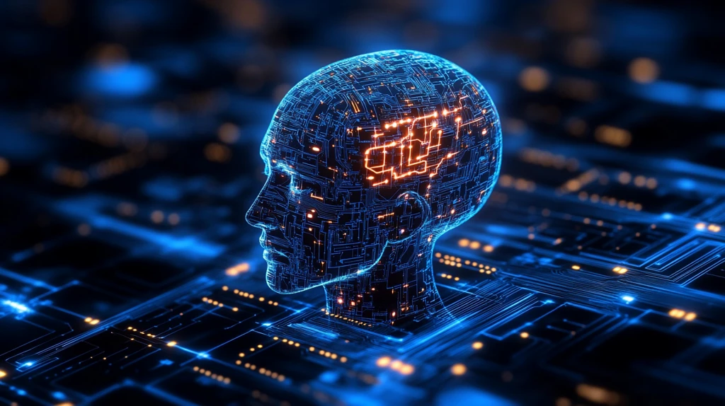 数字人头像电路板