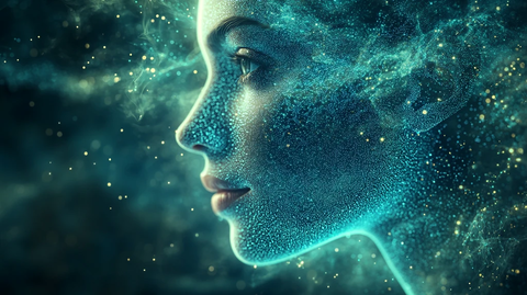 数字人头部投影