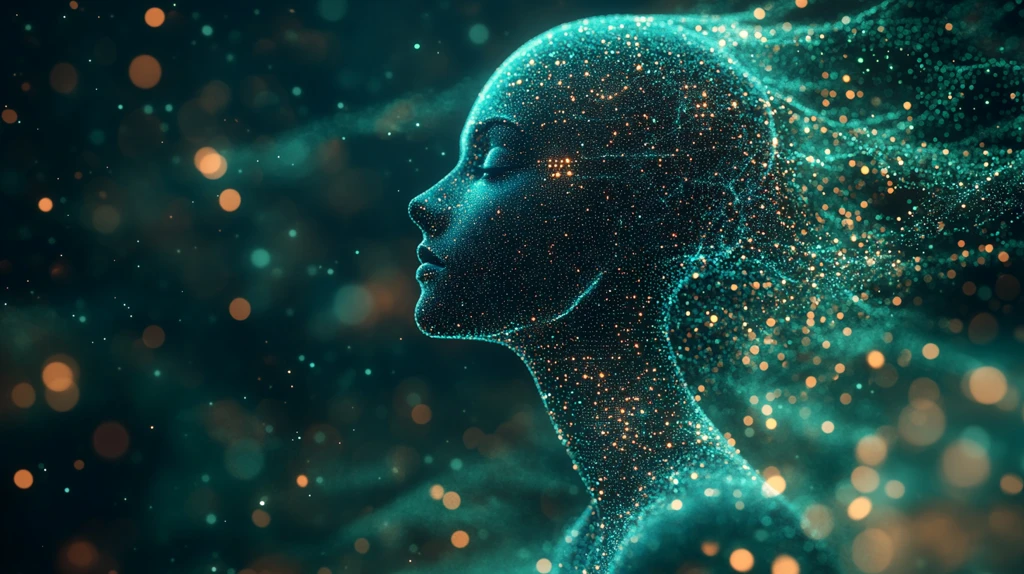 数字人头部投影