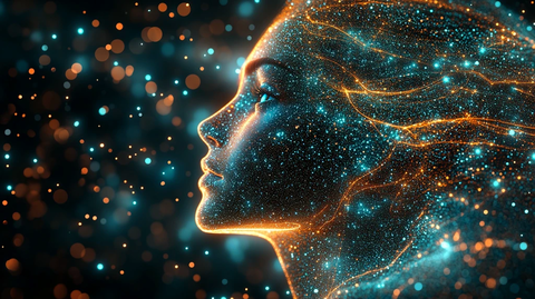 数字人头部投影