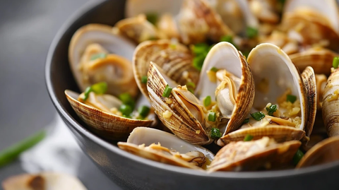 美味蒜香花甲川味花甲