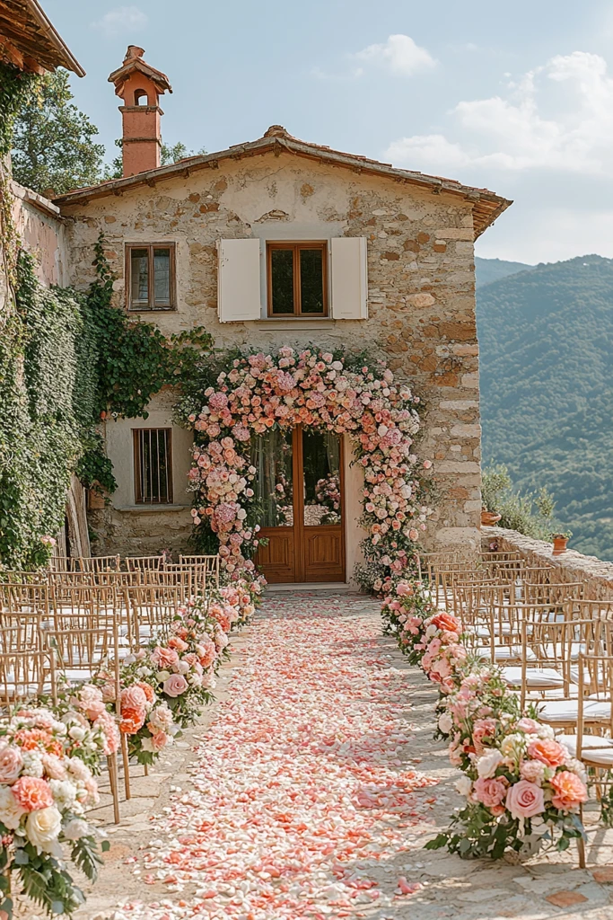 浪漫花语婚礼晨光