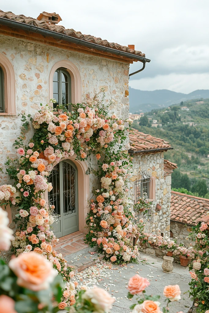浪漫花语婚礼晨光
