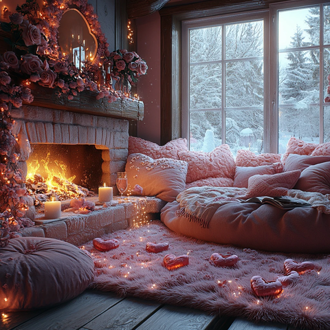 情人节温馨房间