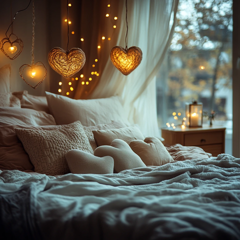 丝滑床品浪漫之夜