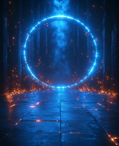 光环之门光芒四射