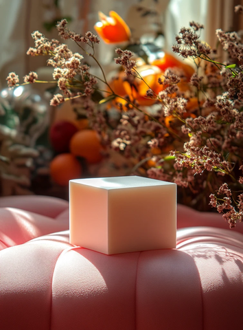 白色盒子水果奶酪