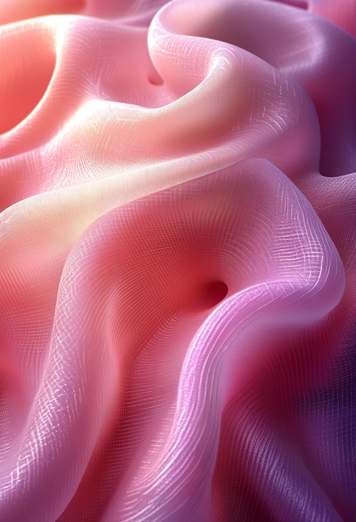 粉色背景抽象形状