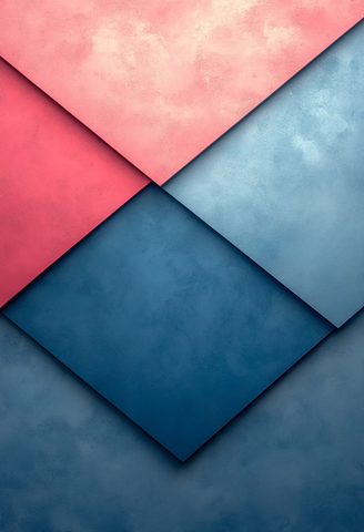 蓝粉背景简约图