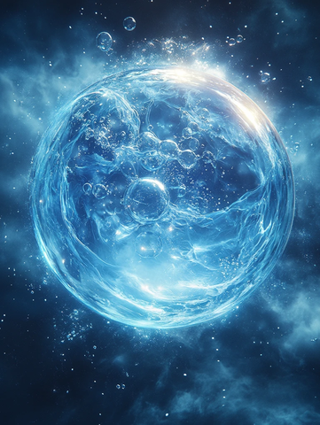 蓝球发光分子元素