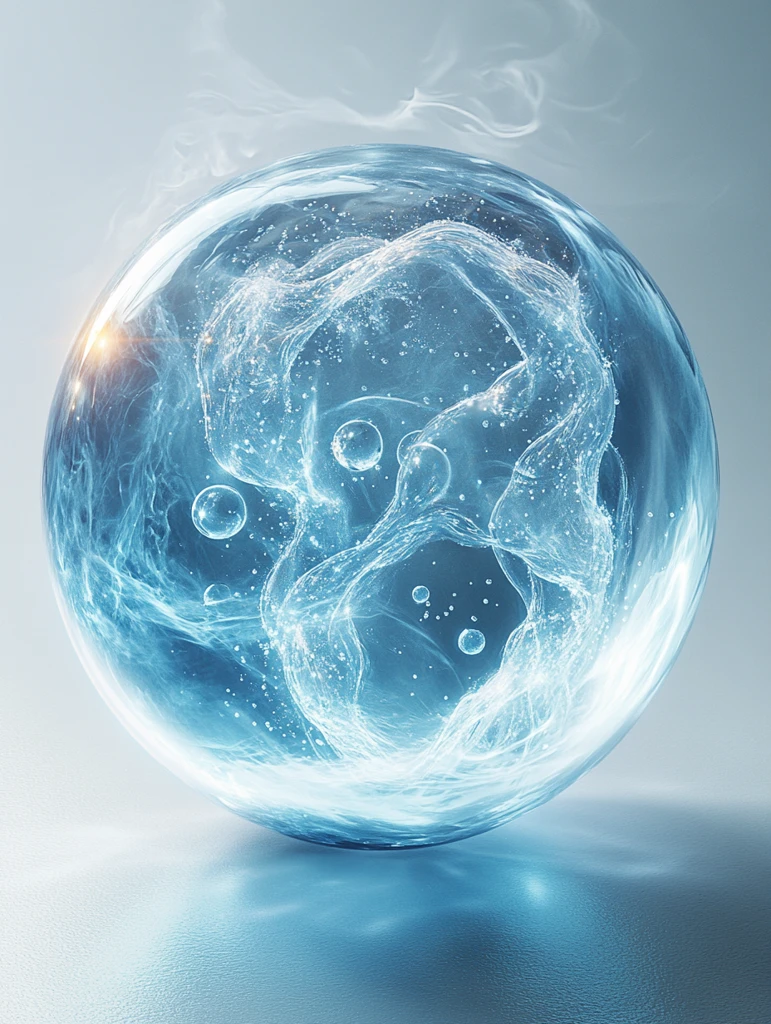 蓝球发光分子元素