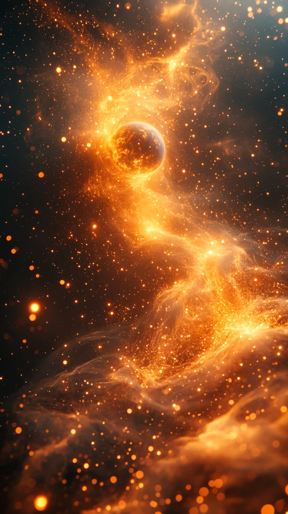 光粒宇宙地球太阳