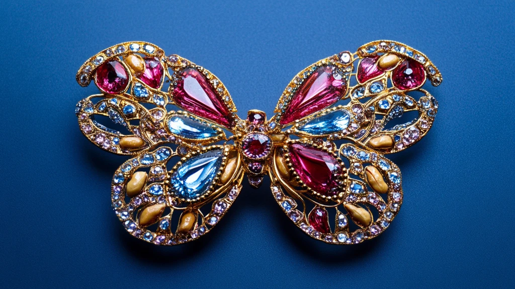 蝴蝶胸针