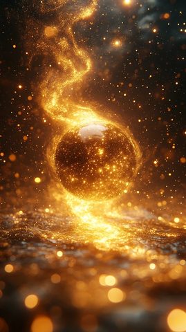 金色球体宇宙环