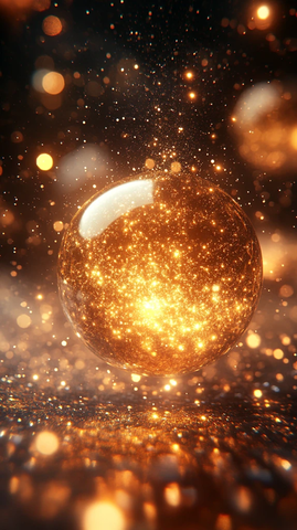金色球体宇宙环