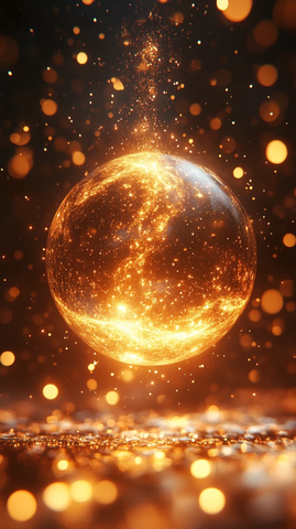 金色球体宇宙环