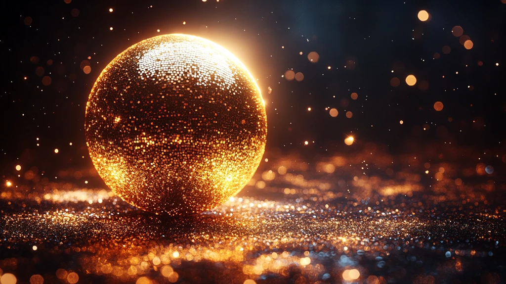 金闪迪厅球迎新年