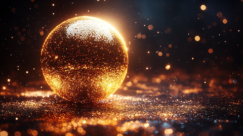 金闪迪厅球迎新年