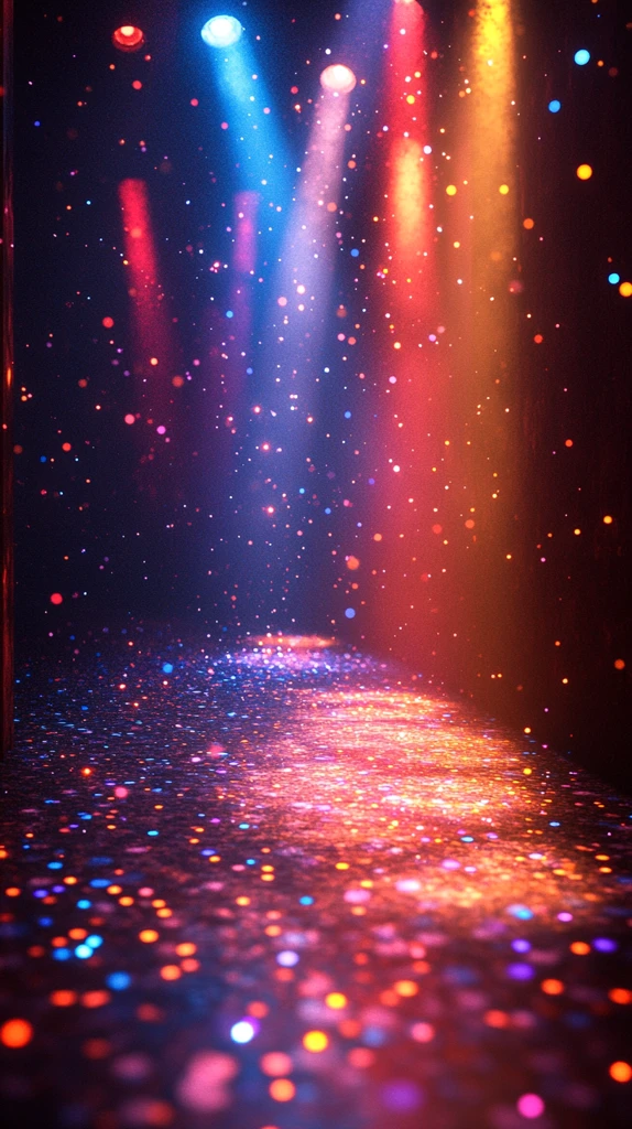 新年夜派对灯光