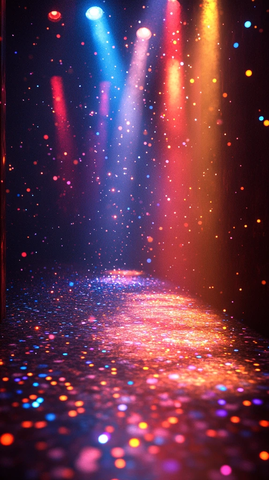 新年夜派对灯光