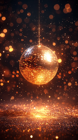 黄金时光派对背景