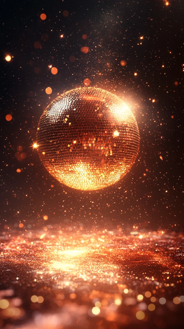 黄金时光派对背景