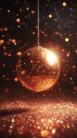 黄金时光派对背景