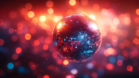 夜店镜球光影
