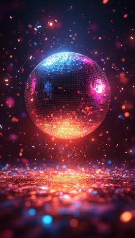 迪斯科球派对