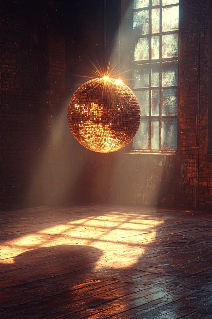 闪耀的迪斯科球