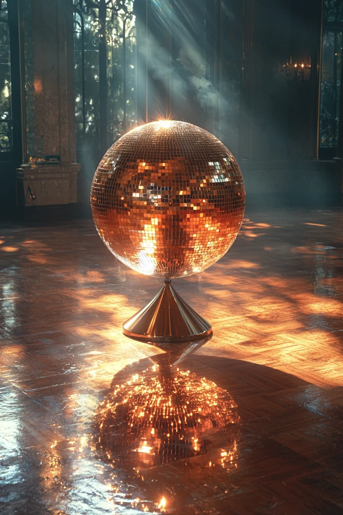 闪耀的迪斯科球