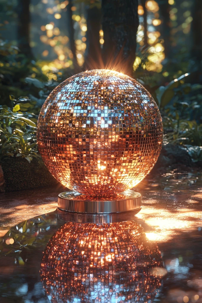 闪耀的迪斯科球