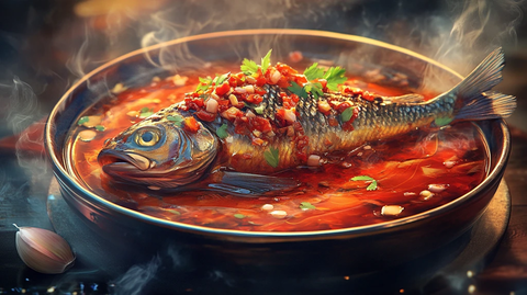 炖鱼场景图