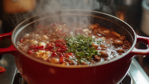 香喷喷的火锅