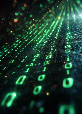 二进制数字背景