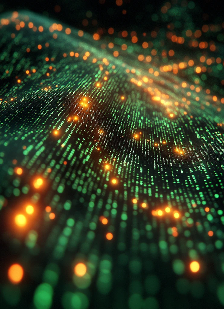 二进制数字背景